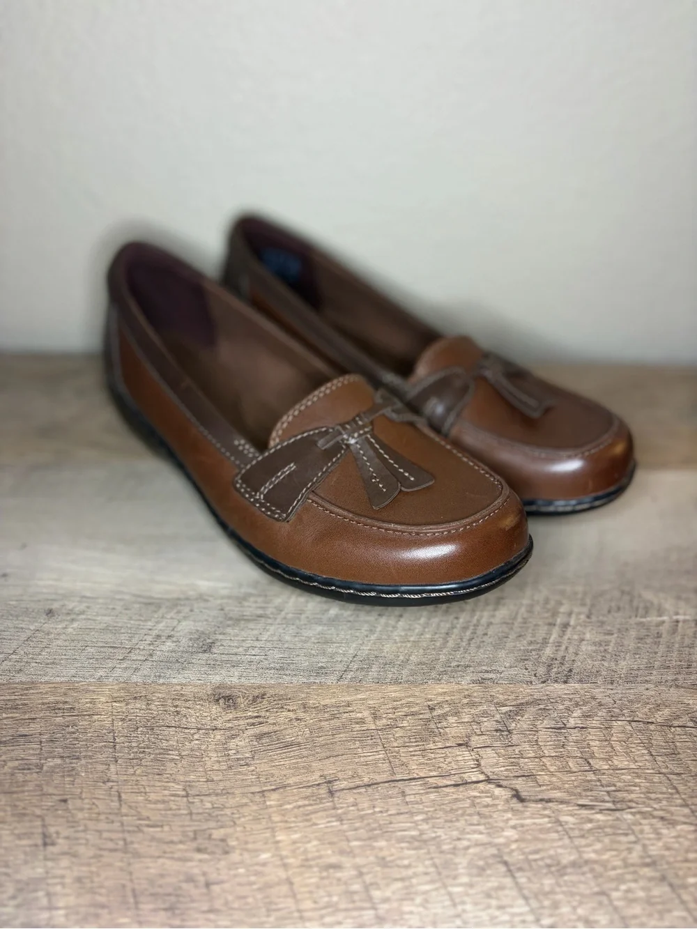 Clarks Womens Ashland Bubble Loafers - Picture 3 of 7